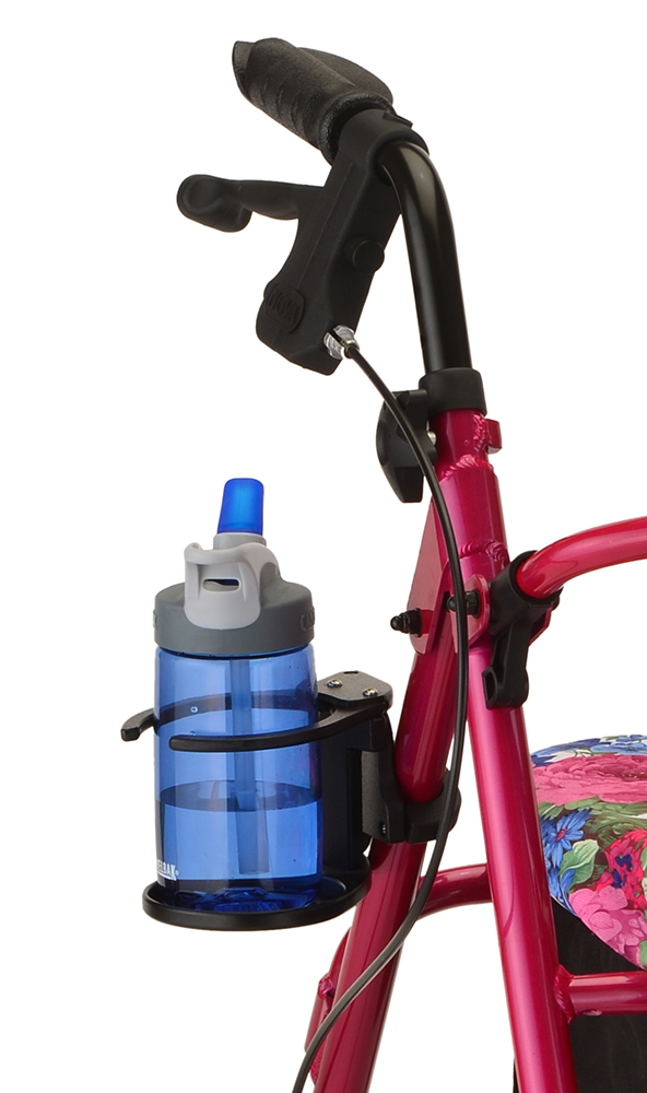SWIVEL CUP HOLDER ON ROLLATOR